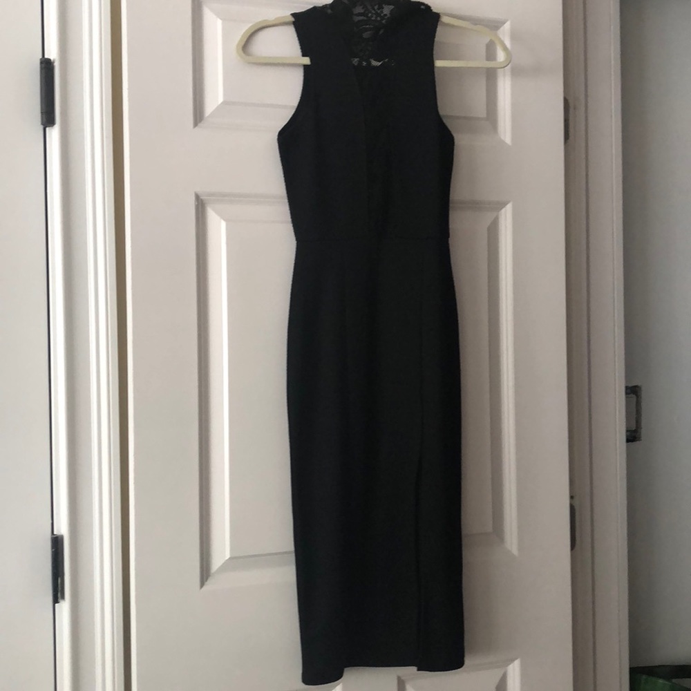 Pearl blue label midi